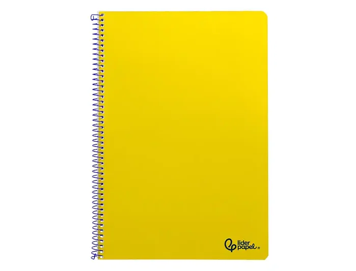 Liderpapel Cuaderno Espiral Smart A4 Tapa Blanda Amarillo
