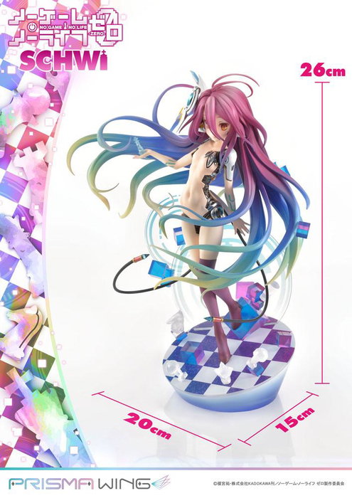 No Game No Life Estatua PVC 1/7 Prisma Wing Schwi 26 cm No Game No Life Estatua PVC 1/7 Prisma Wing Schwi 26 cm