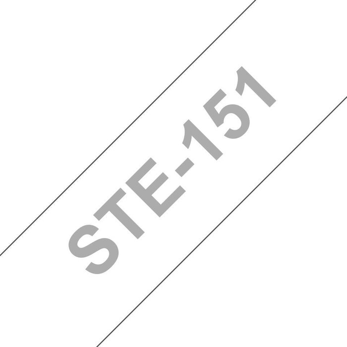 Brother STE-151 Cinta de Plantilla de 24 mm x 3 m, Negra, Reutilizable