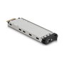DeLOCK Estante móvil de bahía delgada para 4 x M.2 NVMe con Slim SAS SFF-8654