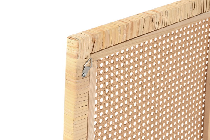 DKD Home Decor Cabecero de Ratán para Cama de 180 cm