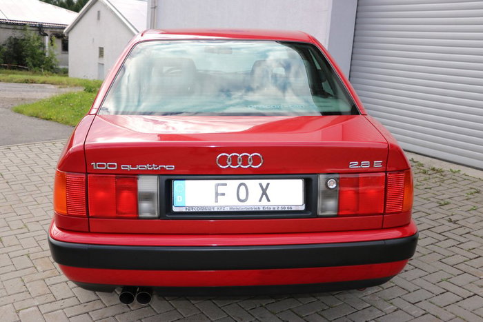 Fox Silenciador Trasero para Audi 100/A6 Quattro Type C4 2x70 Fox Silenciador Trasero para Audi 100/A6 Quattro Type C4 2x70