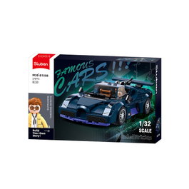 SLUBAN Coche Famoso Model Bricks 1/32, 275 piezas