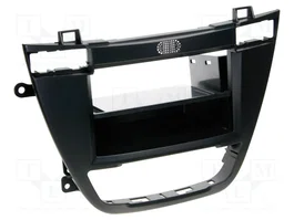 ACV Bastidor de montaje de radio 2 DIN para Buick y Opel, negro