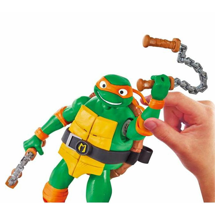 Famosa Figura Tortugas Ninja Deluxe Articulada con Sonidos y Accesorios 15cm Modelos Surtidos