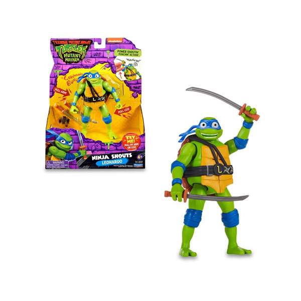 Famosa Figura Tortugas Ninja Deluxe Articulada con Sonidos y Accesorios 15cm Modelos Surtidos Famosa Figura Tortugas Ninja Deluxe Articulada con Sonidos y Accesorios 15cm Modelos Surtidos