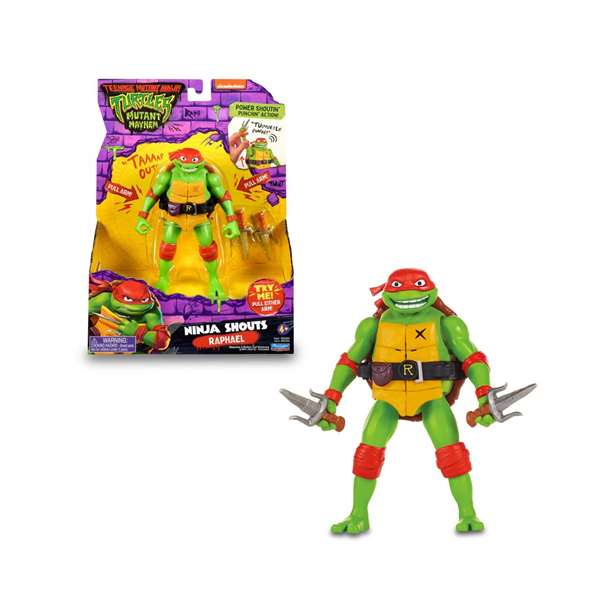 Famosa Figura Tortugas Ninja Deluxe Articulada con Sonidos y Accesorios 15cm Modelos Surtidos Famosa Figura Tortugas Ninja Deluxe Articulada con Sonidos y Accesorios 15cm Modelos Surtidos