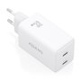 Aisens Cargador GaN 65W con 2x USB-C Blanco