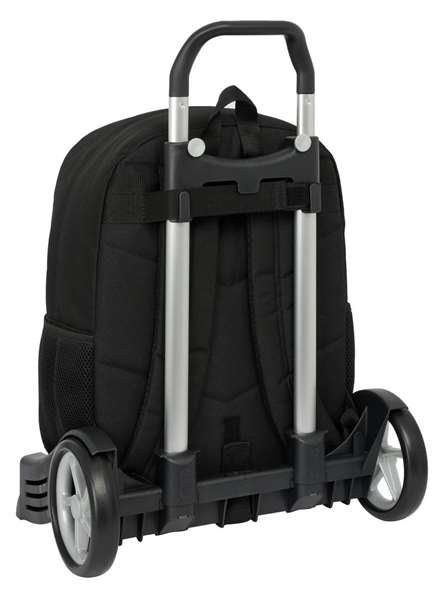 Mochila Escolar con Ruedas Batman Game over Negro 32 x 43 x 14 cm