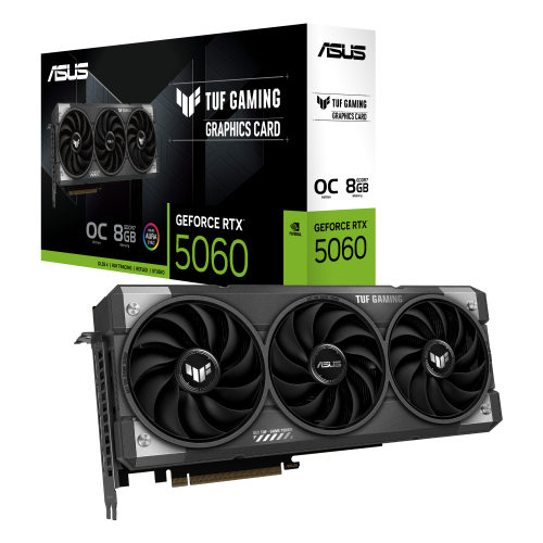 ASUS TUF Gaming GeForce RTX 5060 OC Edition 8GB GDDR7 ASUS TUF Gaming GeForce RTX 5060 OC Edition 8GB GDDR7