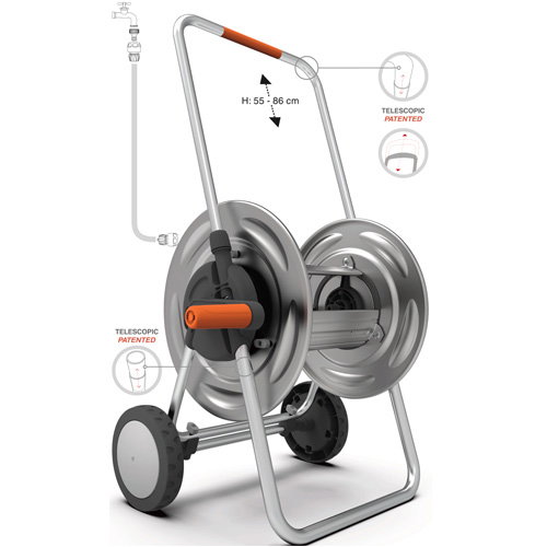 PLUVIA Carro Portamanguera Metal Tank