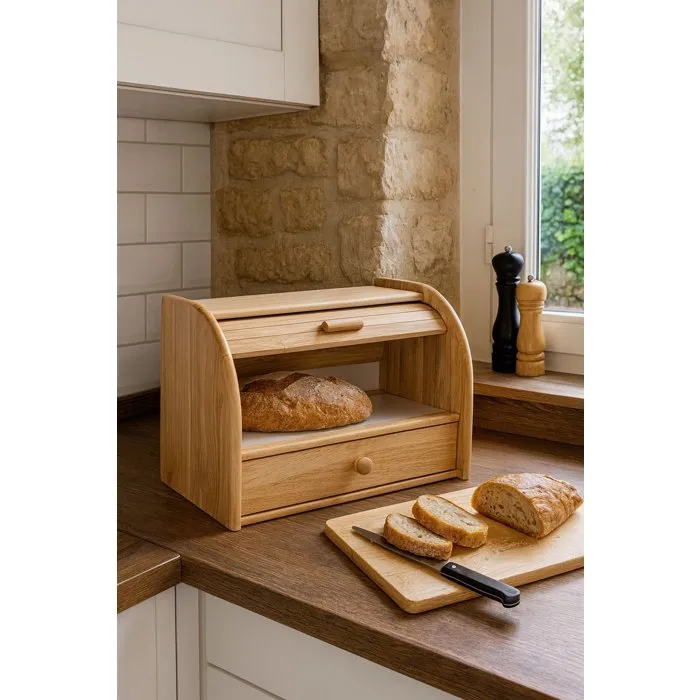 Cosy & Trendy Panera Acogedora y Moderna con Cajón 40x27x27 cm Madera