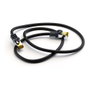 Goobay Cable de parcheo RJ45 CAT 6A S/FTP (PiMF) 2m negro