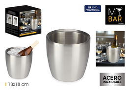 Inde Enfriador de Acero Isotérmico My Bar, 18x18 cm (6 Unidades)