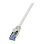 LogiLink Patchkabel CAT6A S/FTP AWG26 PIMF 1,00m gris