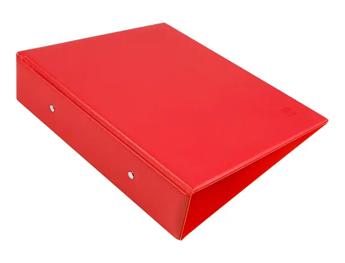 Liderpapel Carpeta de 2 anillas 40 mm A5 Rojo