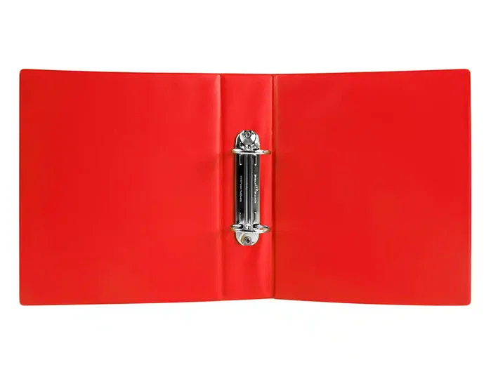 Liderpapel Carpeta de 2 anillas 40 mm A5 Rojo