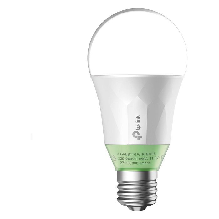 TP-Link LB110 Kasa Smart Bombilla LED WiFi Regulable E27 800lm 10W 2700k TP-Link LB110 Kasa Smart Bombilla LED WiFi Regulable E27 800lm 10W 2700k