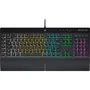 Corsair CH-9226765-FR Teclado para Juegos K55 RGB PRO, 5Z RGB, Domo de Goma