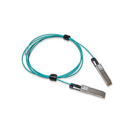 Cable nvidia mfs1s00-h005v de fibra óptica e infiniband 5 m qsfp56 negro, azul