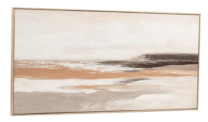 DKD Home Decor Cuadro Lienzo Abstracto de 142,5x72,5x4,5 cm (Pack de 2)
