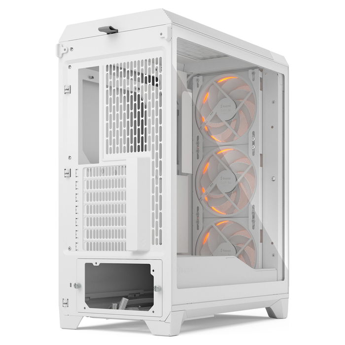 Fractal Design Meshify 3 White RGB TG Light Tint Torre ATX