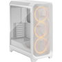 Fractal Design Meshify 3 White RGB TG Light Tint