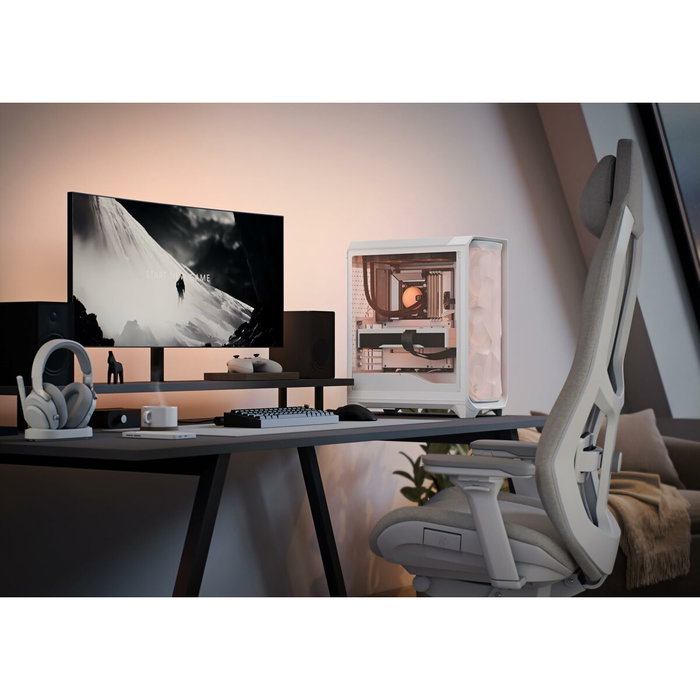 Fractal Design Meshify 3 White RGB TG Light Tint