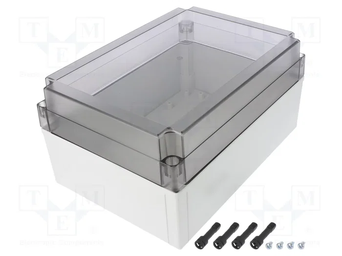 FIBOX MNX Carcasa Universal Gris de Policarbonato