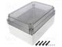 FIBOX MNX Carcasa Universal Gris de Policarbonato