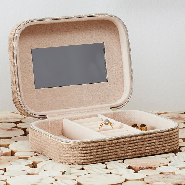 Home Deco Factory Joyero Rectangular Pour Elle Cartón