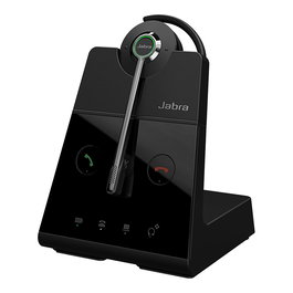 Jabra Engage 65 SE Auriculares Convertibles Inalámbricos para Oficina/Centro de Llamadas con Base, Negro