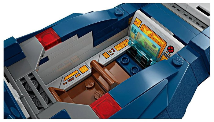 LEGO Marvel X-Men X-Jet con 4 Minifiguras LEGO Marvel X-Men X-Jet con 4 Minifiguras