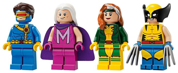 LEGO Marvel X-Men X-Jet con 4 Minifiguras LEGO Marvel X-Men X-Jet con 4 Minifiguras