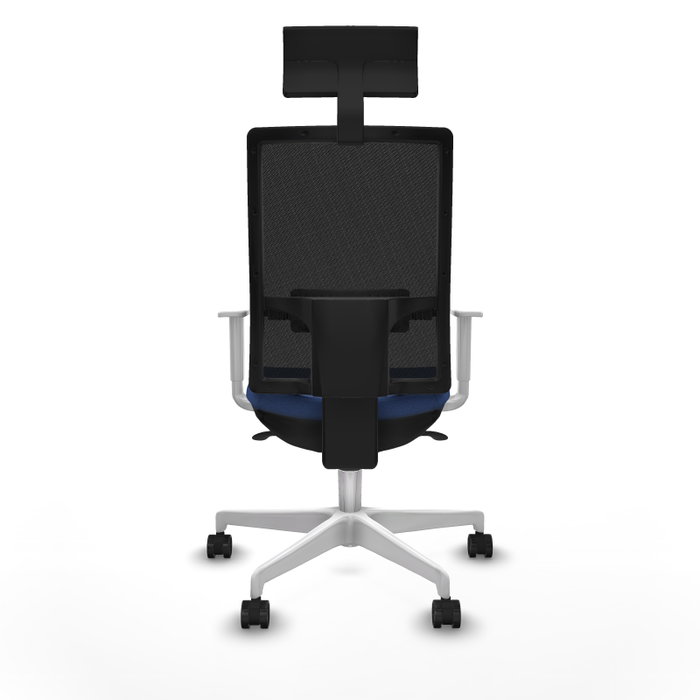 PIQUERAS Y CRESPO Silla de oficina Horna con mecanismo Sincro, Azul marino y Negro PIQUERAS Y CRESPO Silla de oficina Horna con mecanismo Sincro, Azul marino y Negro