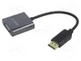 SAVIO Convertidor DisplayPort a D-Sub 15pin HD