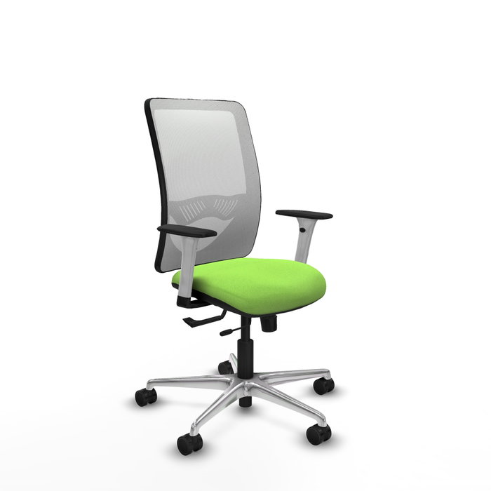 PIQUERAS Y CRESPO Silla de oficina Zulema Pistacho y Blanco PIQUERAS Y CRESPO Silla de oficina Zulema Pistacho y Blanco