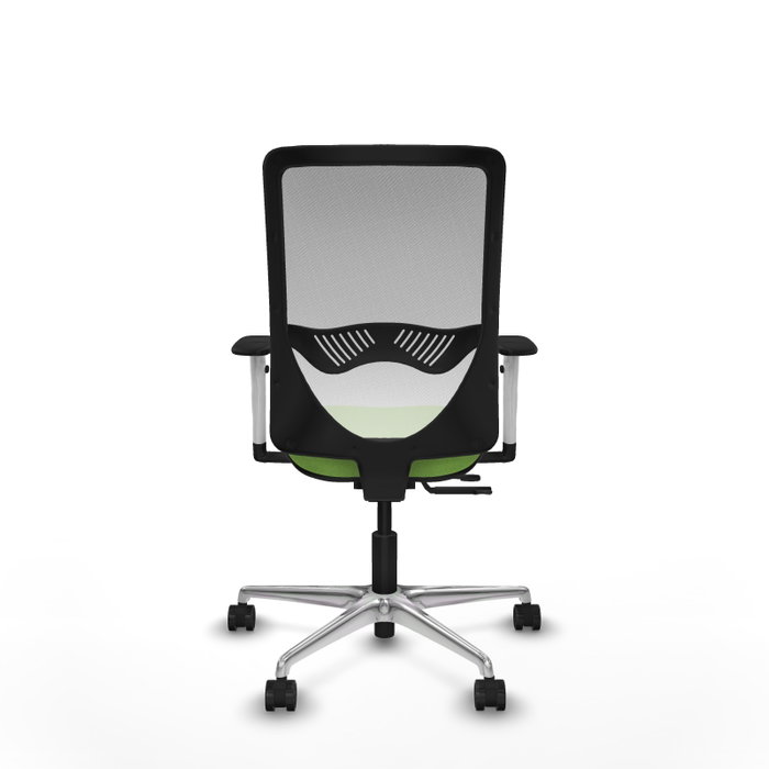 PIQUERAS Y CRESPO Silla de oficina Zulema Pistacho y Blanco PIQUERAS Y CRESPO Silla de oficina Zulema Pistacho y Blanco