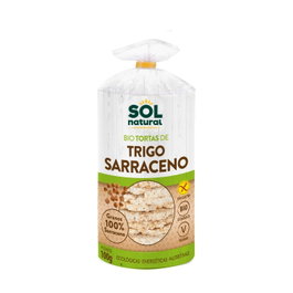 Sol Natural Tortitas de Trigo Sarraceno Bio Sin Gluten 100g Pack