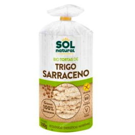 SOLNATURAL Tortas De Trigo Sarraceno 100Gr. Bio