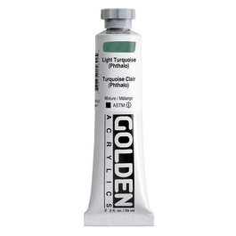 Golden Heavy Body Colores Acrílicos Claro Turquesa (Thalo) 59 ml
