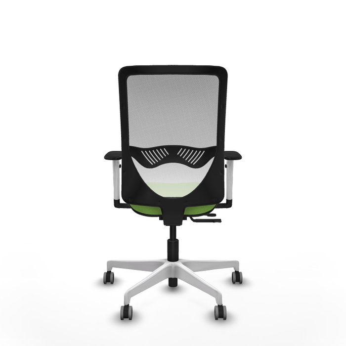 PIQUERAS Y CRESPO Silla de oficina Zulema con mecanismo Sincro/Traslack, Pistacho y Blanco PIQUERAS Y CRESPO Silla de oficina Zulema con mecanismo Sincro/Traslack, Pistacho y Blanco