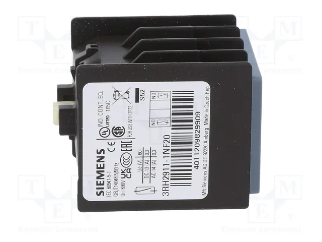 SIEMENS Contactores auxiliares S0, S00, S2 con agarres de tornillo SIEMENS Contactores auxiliares S0, S00, S2 con agarres de tornillo