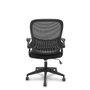 FORÖL Silla de Oficina Opti544 con Brazos Abatibles y Respaldo de Malla