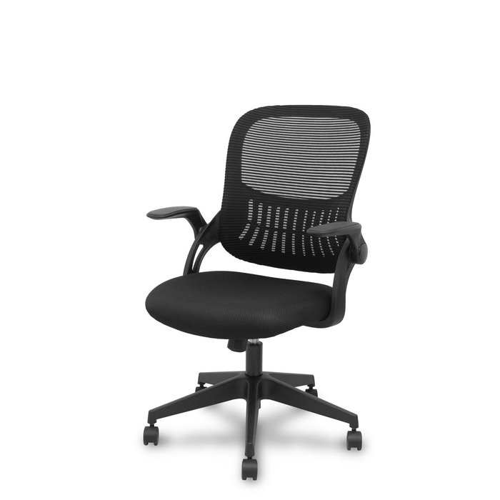 FORÖL Silla de Oficina Opti544 con Brazos Abatibles y Respaldo de Malla