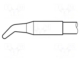 JBC TOOLS Pico cono acodado 1,5mm
