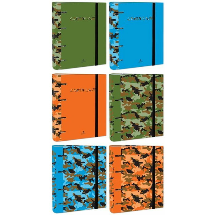 Mariola Carpeta de Anillas Mixtas Carpeblock 4 x 40mm con Recambio y Goma