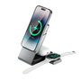 Alogic Matrix+ Cargador Magnético 3 en 1 y Power Bank de 5.000 mAh Gris