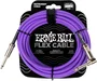 Ernieball Cable Flex Instrumento Jack-Jack Ss 6 M Púrpura