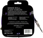 Ernieball Cable Flex Instrumento Jack-Jack Ss 6 M Púrpura